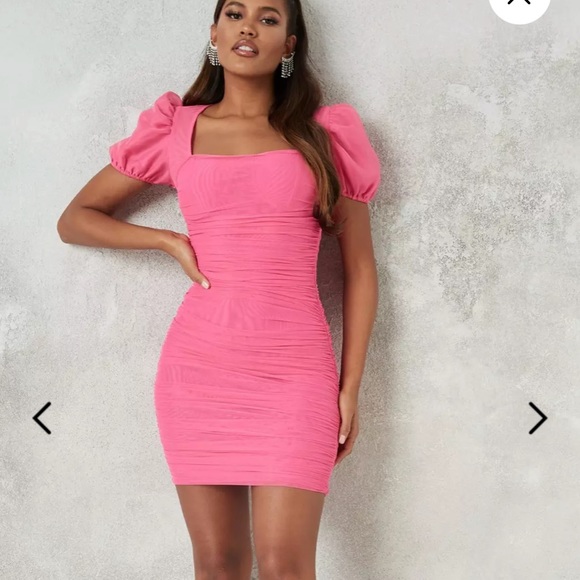 Missguided | Dresses | Puff Sleeve Mini 